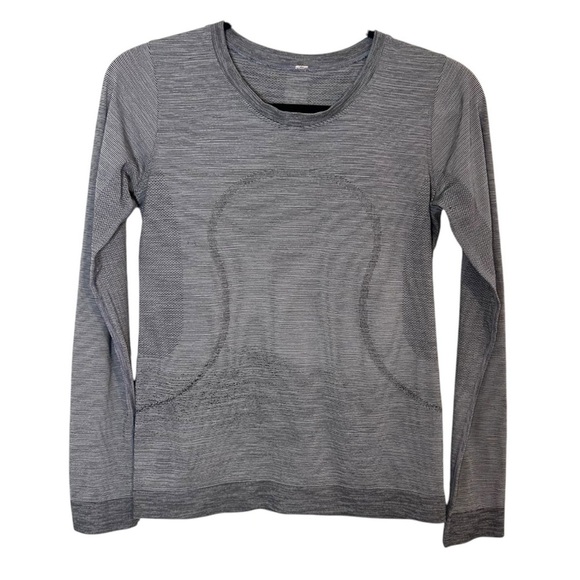 Lululemon Swiftly Tech Long-Sleeve Shirt 2.0 *Waist Length- Size 4 - Picture 3 of 9